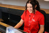 DCA staff member smiling