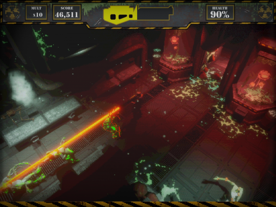 A screen shot from the battle RPG game Heldritch Rush